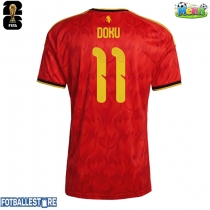 Belgia Jeremy Doku #11 Hjemmedrakt VM 2026 Kortermet